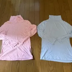 UNIQLO タートルネック　長袖　140 2枚セット