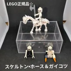LEGO〘正規品〙【スケルトン•ホース＆ガイコツ】＆(足欠品ガイコツ)