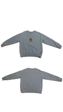 90年代 TOMMYJEANS トミーヒルフィガーロゴ刺繍スウェット トレーナー