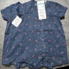 新品未使用　ロンパース　カバーオール 西松屋　双子