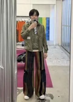 Stukaワイドバギーパンツ11747391 ポーカーズ　カンティスコーデュロイ
