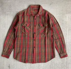 Levi's リーバイスレッド　ネルシャツ ヘビーウエイト