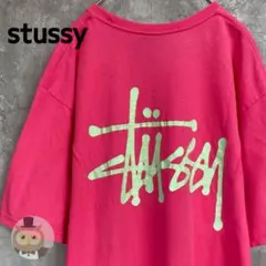 【メキシコ製】stussy ショーンフォント ロゴ 半袖 Tシャツ 古着 メンズ