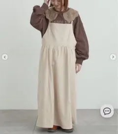 SM2 サマンサモスモス　エプロンジャンパースカート