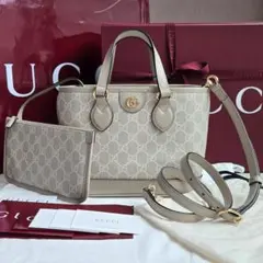 新品未使用✨グッチ〔オフィディア〕スモール トートバッグ2way GGスプリーム
