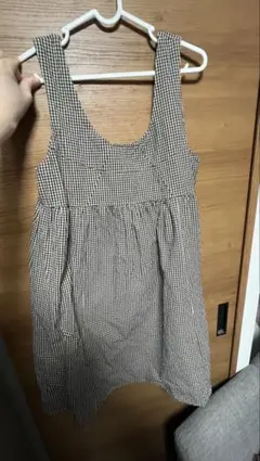 ギンガムチェック キャミソール Lサイズ