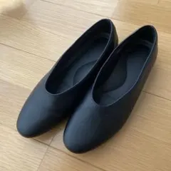 ユニクロコンフィールタッチUカットフラットシューズ23