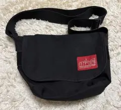 【お値下げ】Manhattan Portage ブラックメッセンジャーバッグ