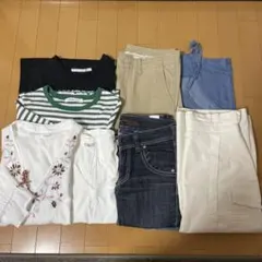 GWセール‼️レディース まとめ売りセットアップ 8点、お洒落シンプル