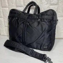 PORTER タンカー 2WAY ブリーフ 表面美品 A4可 通勤　新生活