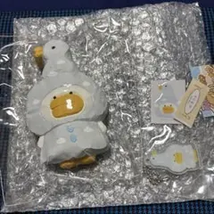 teddybear bunbun コラボ アヒル 雲柄ブルー テディベア