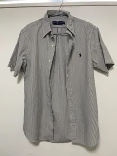Ralph Lauren ストライプ半袖シャツ S