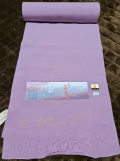 98000円のお品 未使用品 草木堅牢染 色無地 濱 松光ちりめん 美鷹 反物