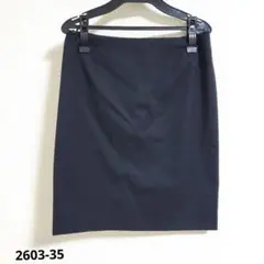 【美品】LES MUES【M】ストレッチ タイトスカート AOKI
