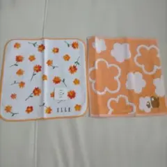 ELLE 花柄タオルセット