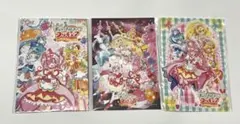 上北ふたご　デリシャスパーティ♡プリキュア　ポストカードセット　3種セット