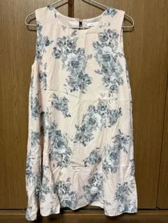 アルシーヴ　花柄ワンピース　薄ピンク