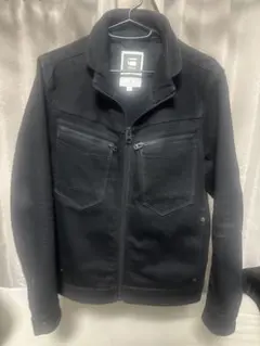 y2k 平成 お兄系 グランジ　デニムジャケットGジャン　ブラック系　ストリート