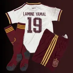 《150サイズ》 ヤマル スペイン代表 キッズ サッカー ユニフォーム 最新