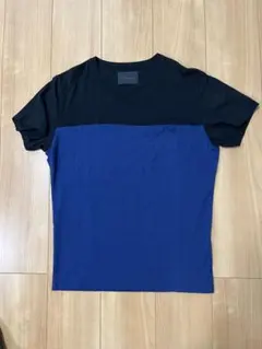 （新品サイズ2）Lounge Lizard バイカラー Tシャツのサムネイル