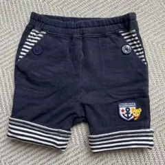 ミキハウス ネイビー ハーフパンツ 80