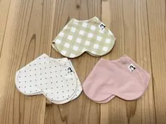 Mnk様！コニー スタイ・よだれかけ 3枚セット