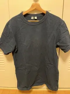 UNIQLO U ユニクロユー　クルーネックT  Tシャツ　ネイビー ブルー系