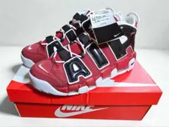 【新品未使用】Nike Air More Uptempo レッド/ブラック