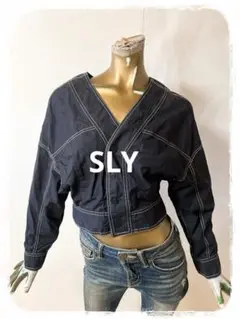 ☘️T19481☘️SLY ステッチ 薄手ジャケット 1