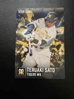 プロ野球チップス 佐藤輝明 阪神 STAR CARD 2026 スターカード