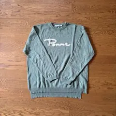 SUN VALLEY ニット　モスグリーン