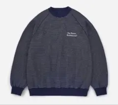 Ennoy Border Crew Neck Sweat ネイビー L
