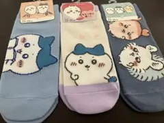 ちいかわ　ソックス 23-25cm 3足セット
