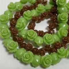 cs140/SALE！人工石◇バラ　約6.10mm2連