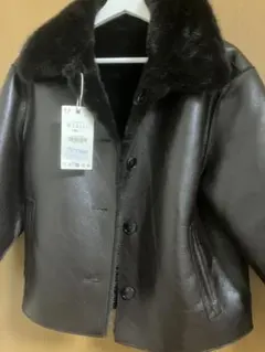 ZARA ムートンリバーシブルコート