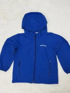 mont-bell モンベル ナイロンジャケット 青 子供用 110cm