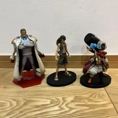 ワンピース フィギュア 3体セット ルフィ ガープ ウソップ まとめ売り