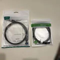 【新品】UGREEN CAT8LANケーブル&USB Type-C ケーブル2点