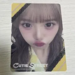 CUTIE STREET 古澤里紗 クリアトレカ たすき衣装 edition