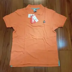 チャムス　ポロシャツ　オレンジ　S　新品未使用