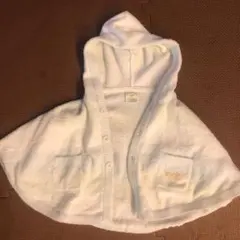 ジェラートピケ ベビー ポンチョ ケープ