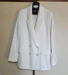 ZARA　ダブル　ジャケット　ブレザー　オーバーサイズ