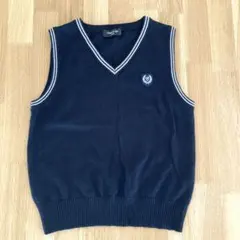 コムサイズム　フォーマル　ニットベスト