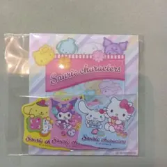 サンリオキャラクターズ　公式　フレークシールセット　キティ　シル活
