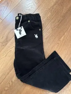 ブラック コーデュロイパンツ 110cm