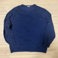 GUネイビー スウェット XL