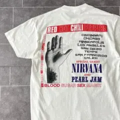 Rhcp Blood Sugar NIRVANA PEARLJAM Tシャツ Lのサムネイル