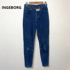 INGEBORG インゲボルグ ダークブルー スキニージーンズ Sのサムネイル