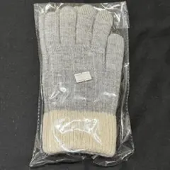 新品 定価2129円 ニットグローブ 手袋 タッチスクリーン スマホ対応