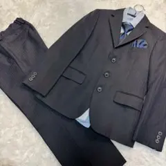 未使用級✨オリバーハウス 男の子 卒服 140cm 5点セット スーツ 黒